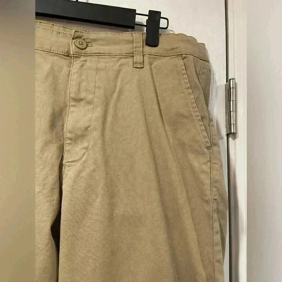 Airwalk Men’s Tan Khaki Cotton Blend Stretch Chino Skater Pants Size 32 - Picture 2 of 11